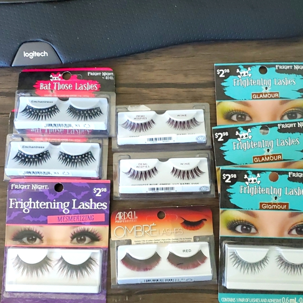 NEW Set of 9 False Eyelashes